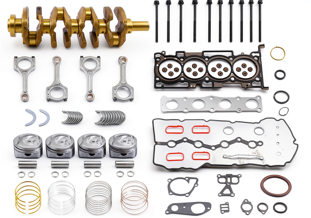 Gasekan Engine Rebuild Kit components