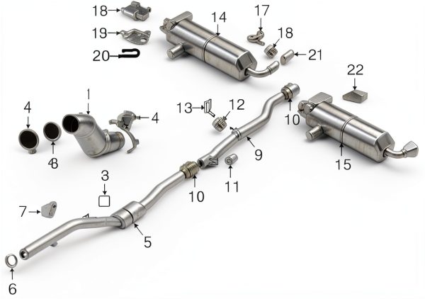 URSOGUDE Stainless Steel Exhaust Valve Spring-1