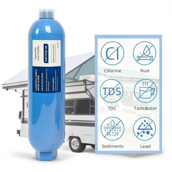 RV Water Filter Wely Pivotalone Plastic Inline-2