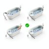 Immersion Water Heater, 1500W Portable Electric 304 Stainless Heaters with Guard Cover, Water Heater for Pool Bathtub -Heat 5 Gallons Water in Minutes-2