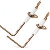 BlueStars Furnace Flame Sensor 2-Pack 62-23543-01 Steel Replacement-0