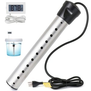 Immersion Water Heater B013 2000W with LCD and 304 Stainless Guard-0