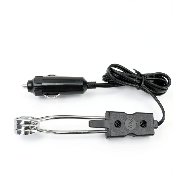24V Portable Car Immersion Heater Auto Cup Mug Water Heater Kettle Tea Coffee Warmer Soup Drinks Electric Heater-2