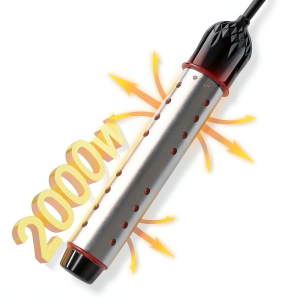 Portable Water Heater AMZKEIO 2000W Immersion with Oxide Pipes-1