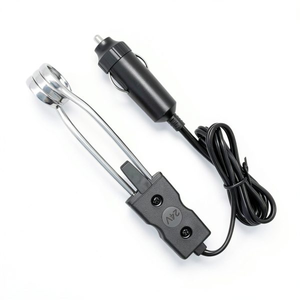 24V Portable Car Immersion Heater Auto Cup Mug Water Heater Kettle Tea Coffee Warmer Soup Drinks Electric Heater-3