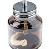 QWORK Alcohol Lamp, 2 Pack 120ml Glass Dental Alcohol Burner Lamp, Lab Equipment Heating Bottle, Bunsen Burners with Cotton Wick and Metal Cap, for Science Experiments-4