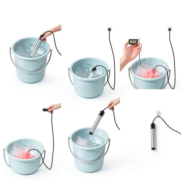 Portable Water Heater AMZKEIO 2000W Immersion with Oxide Pipes-5