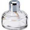 QWORK Alcohol Lamp, 2 Pack 120ml Glass Dental Alcohol Burner Lamp, Lab Equipment Heating Bottle, Bunsen Burners with Cotton Wick and Metal Cap, for Science Experiments-6