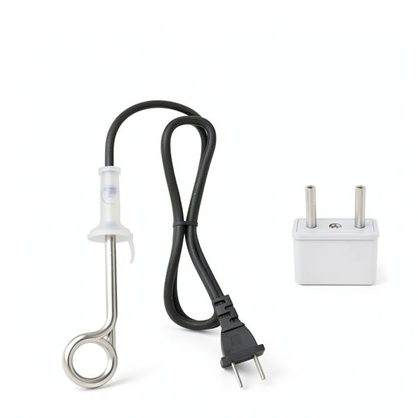 Immersion Water Heater 300W 120/240V Portable Immersion Water Heater Element, Instant Immersion Cup Mug Heater Fit Camping Traveling Coffee/Tea/Soup Electric Water Portable Reheater-5
