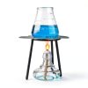Empty Alcohol Lamp Bottle Glass Alcohol Burner Lamp Dental Lab or School Chemistry lab Equipment Heating Come with 5 Replacement Wicks and 3 Funnel -150ml-2