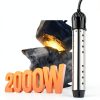 Portable Water Heater 2000W, Pool Heater - Immersion Heater with Digital Thermometer, Upgraded Magnesium Oxide Heating for Fast Heating, for Small Pools, Bathtubs, Buckets, Tanks-1