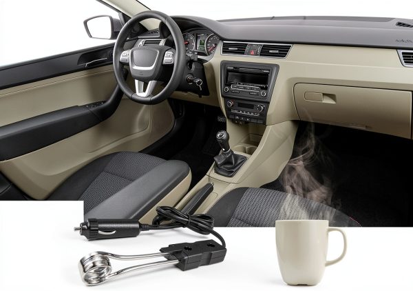 24V Portable Car Immersion Heater Auto Cup Mug Water Heater Kettle Tea Coffee Warmer Soup Drinks Electric Heater-6