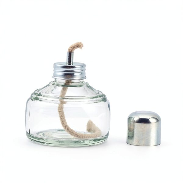 Dental Alcohol Lamp Glass Alcohol Burner Lamp Dental Lab Equipment Heating Come with Metal Cap 150ml-6