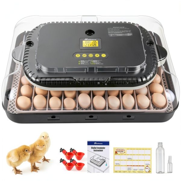Sailnovo 70 Egg Incubator with Auto Turning and Humidification for-0