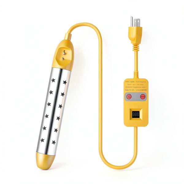Portable Water Heater – 1500W Immersion Heater for Bathtub, Bucket, Hot Tub, and Mini Inflatable Pool – Fast Heating with Rust-Resistant 304 Stainless Steel Cap-1