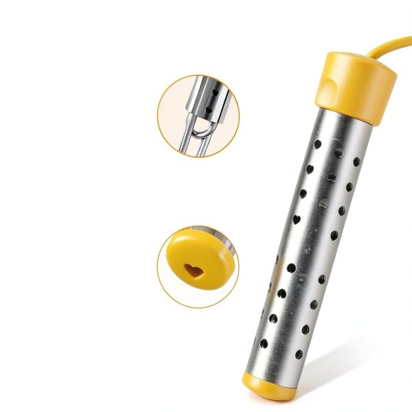 Portable Water Heater KVNTOOLS Immersion Yellow R15 1500W Stainless-2