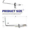 BlueStars Furnace Flame Sensor 2-Pack 62-23543-01 Steel Replacement-1