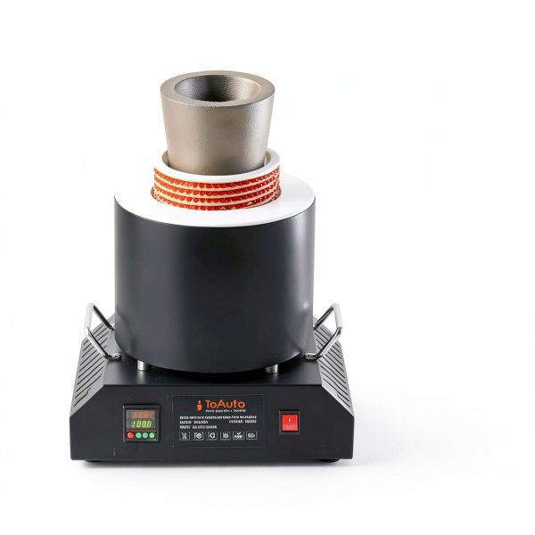 TOAUTO 8KG Electric Aluminum Melting Furnace TAF8000, 1800W PID-3