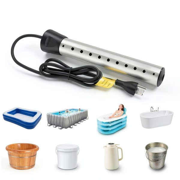 Immersion Water Heater B013 2000W with LCD and 304 Stainless Guard-3