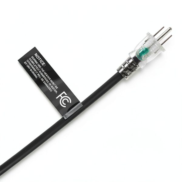 GRILLME 1300W titanium immersion heater 11in Submersible Fish Tanks-2