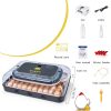 Sailnovo 70 Egg Incubator with Auto Turning and Humidification for-8