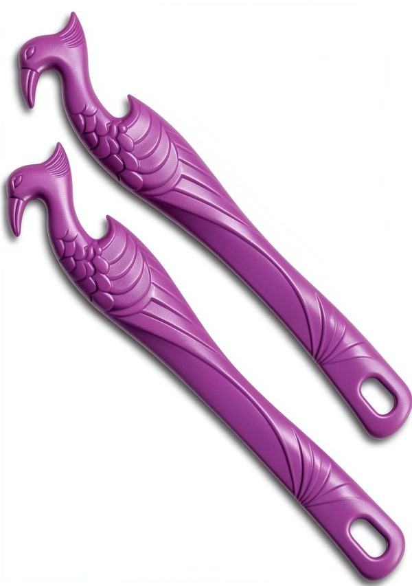 Oven Rack Push Pull Tool 2-Pack 11 Inch Violet - ziHenryDa for Toaster-0