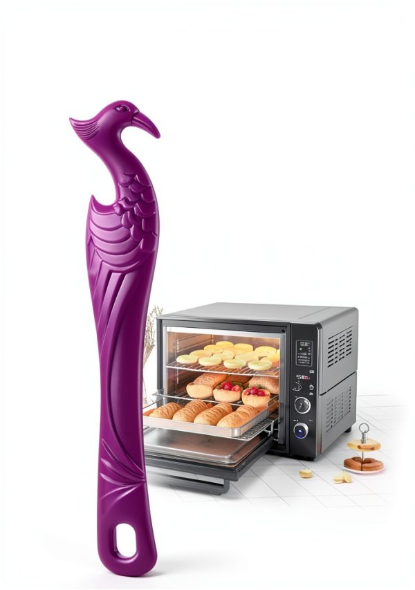 Oven Rack Push Pull Tool 2-Pack 11 Inch Violet - ziHenryDa for Toaster-5